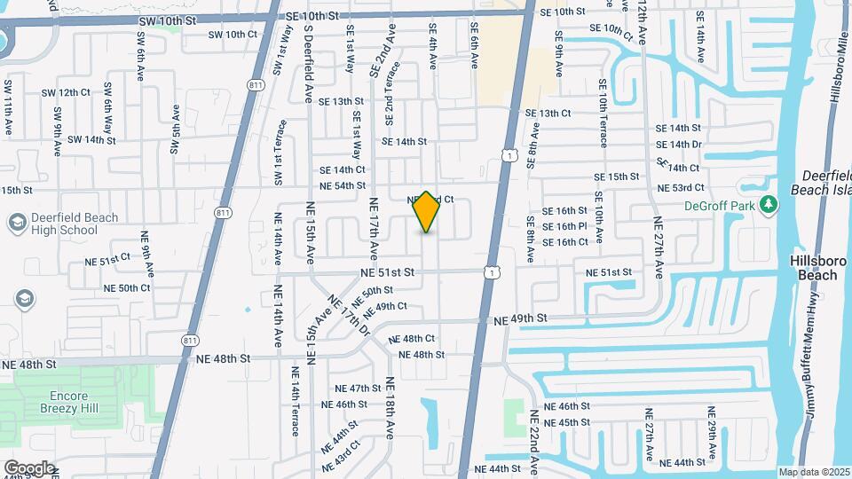 5216 NE 19th Ave Map and Location Details