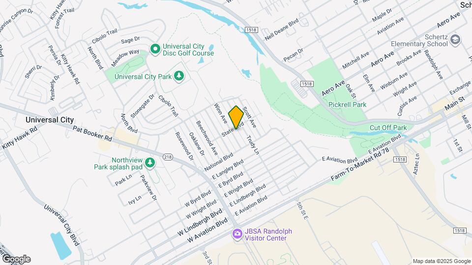 202 Winn Ave Map and Location Details