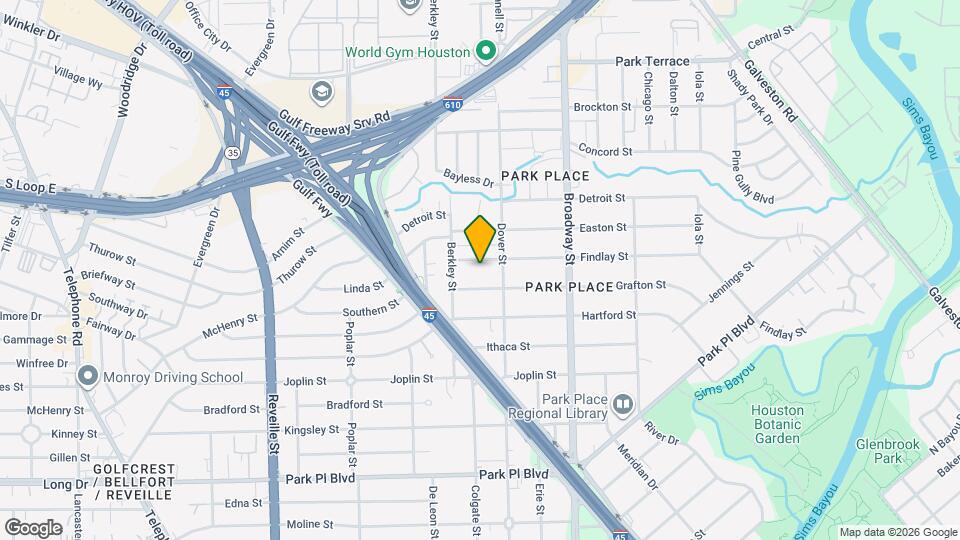 7920 Findlay St Map and Location Details