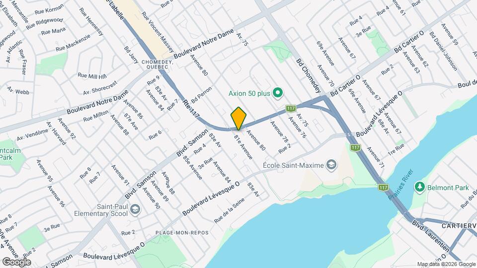 602B Curé-Labelle Boul Map and Location Details