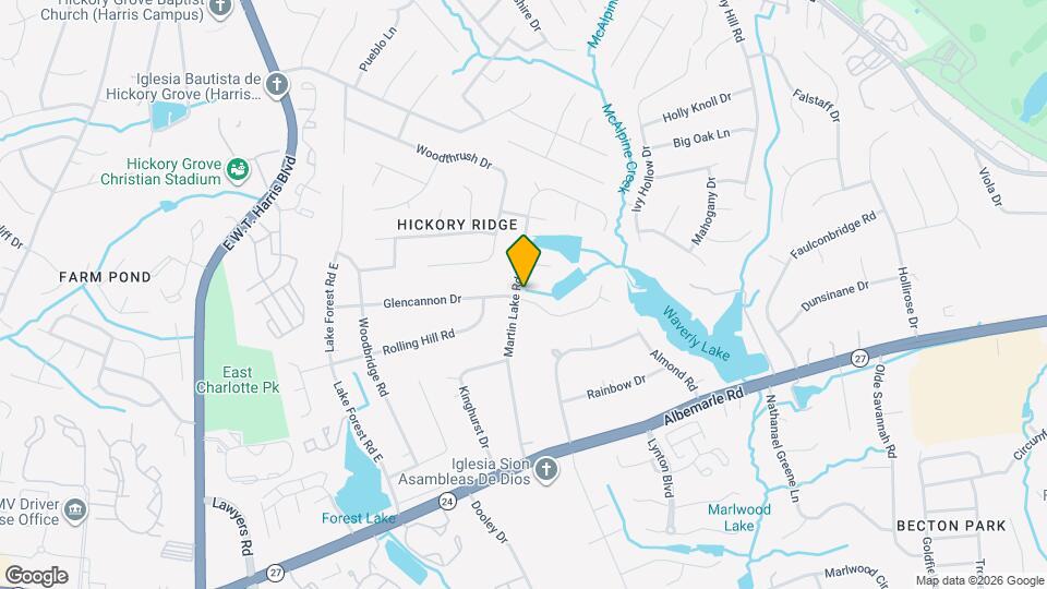 6200 Martin Lake Rd Mapa y Detalles de la Ubicación