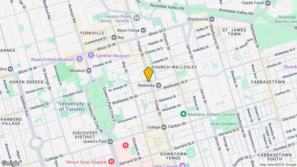 608 Yonge St Map and Location Details
