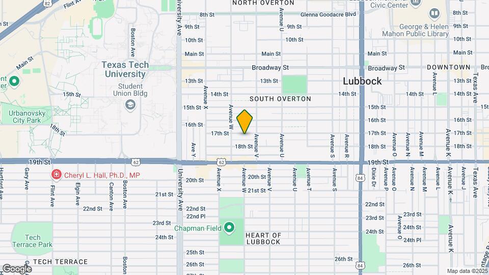 2211 17th St Map and Location Details