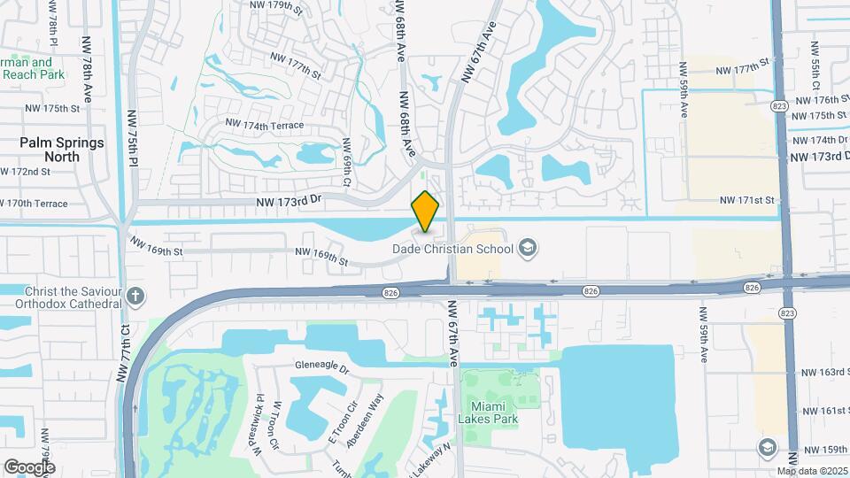 6705 NW 169th St Mapa y Detalles de la Ubicación