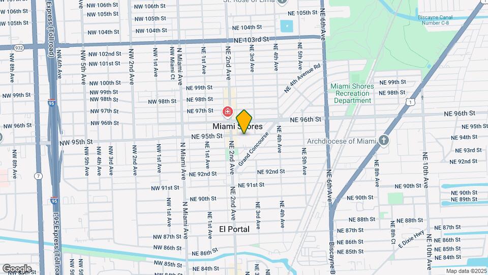 260 NE 95th St Map and Location Details