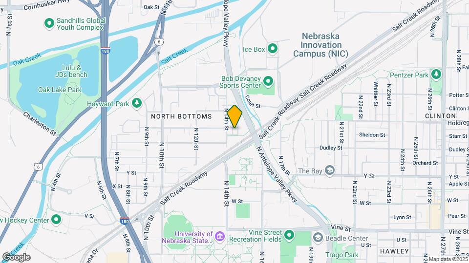1405 N 15th St Map and Location Details