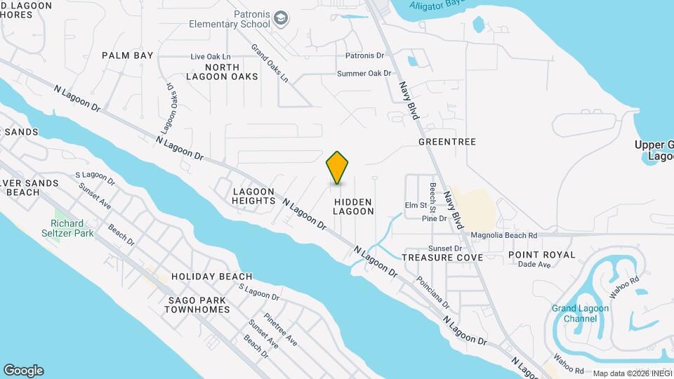 3704 Tiki Dr Map and Location Details