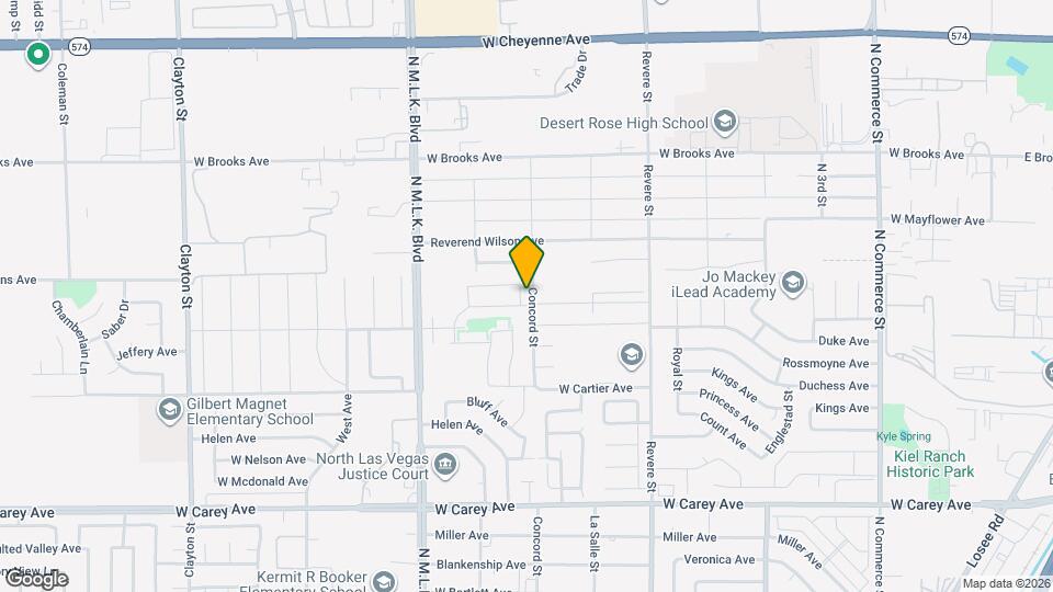 2726 Wood Drift St Map and Location Details