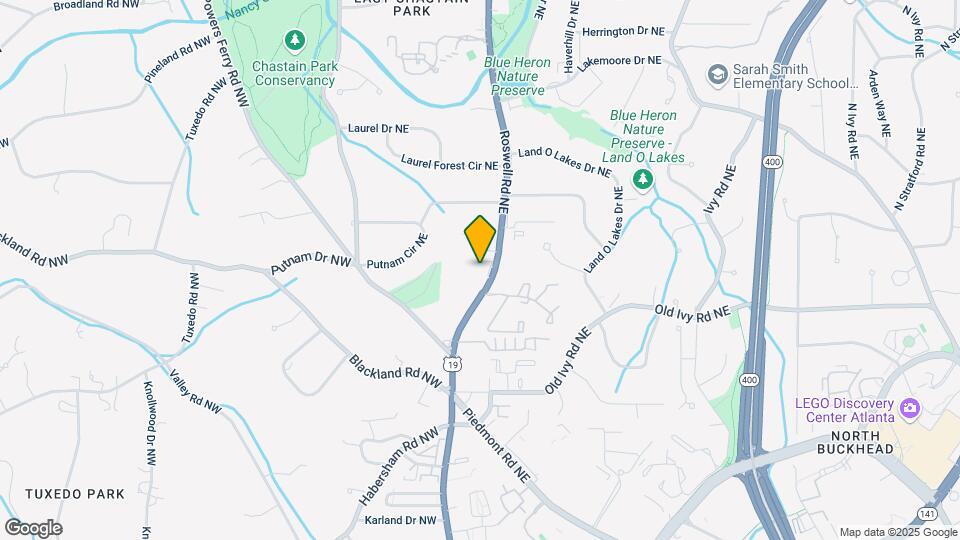 3820 Roswell Rd NE Mapa y Detalles de la Ubicación