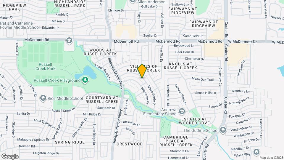 2708 Cascade Dr Map and Location Details