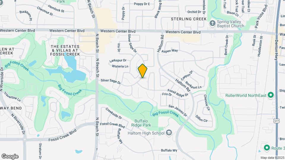5806 Silver Sage Dr Map and Location Details