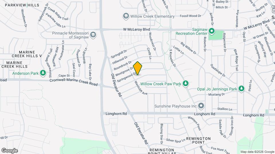 1080 W Hills Terrace Map and Location Details