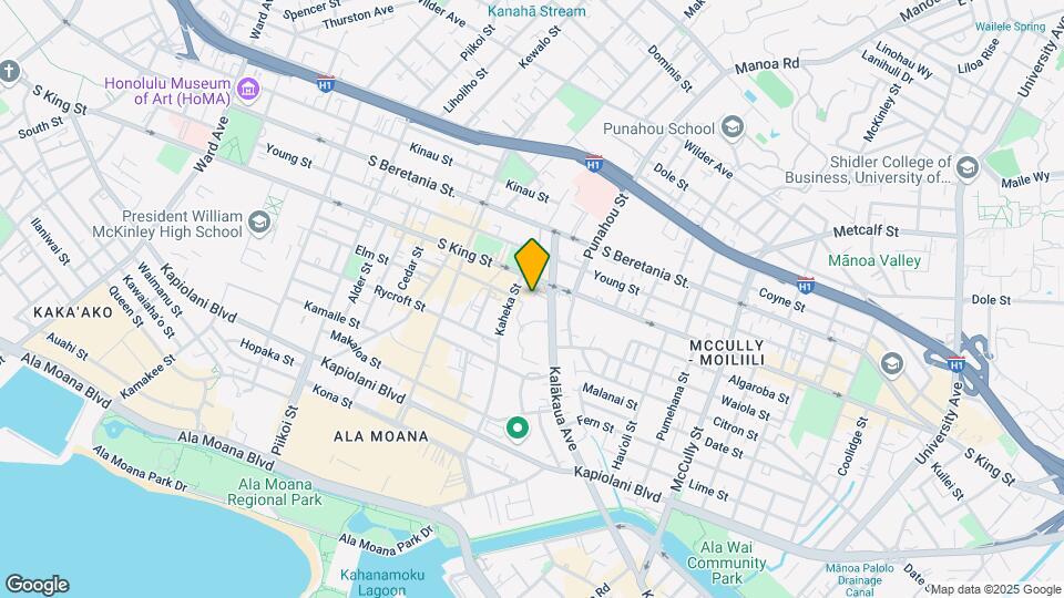 1521 Kalakaua Ave Map and Location Details