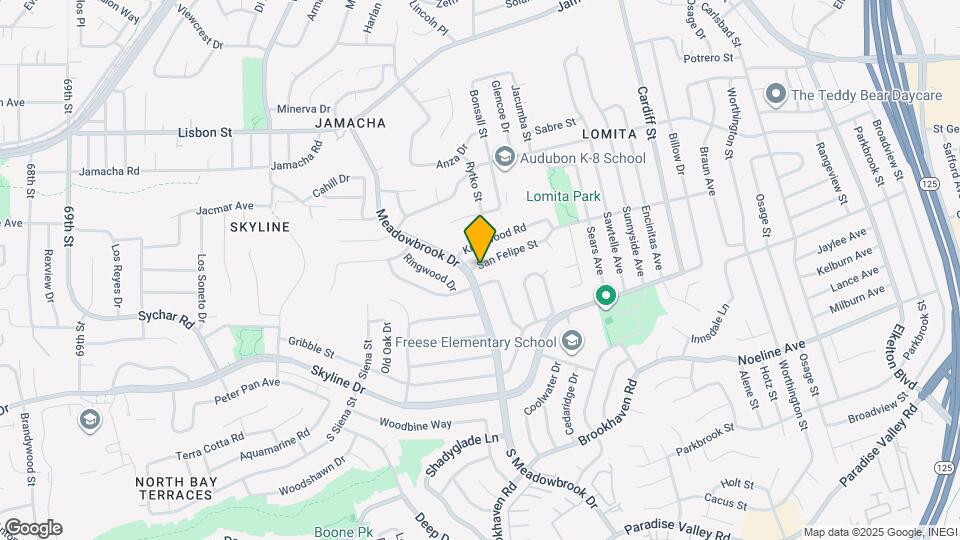 7919 San Felipe St Map and Location Details