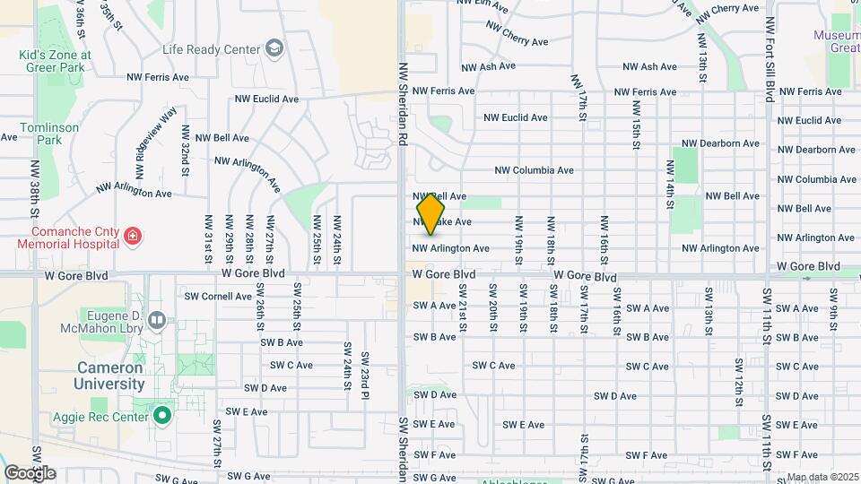 2115 NW Arlington Ave Map and Location Details