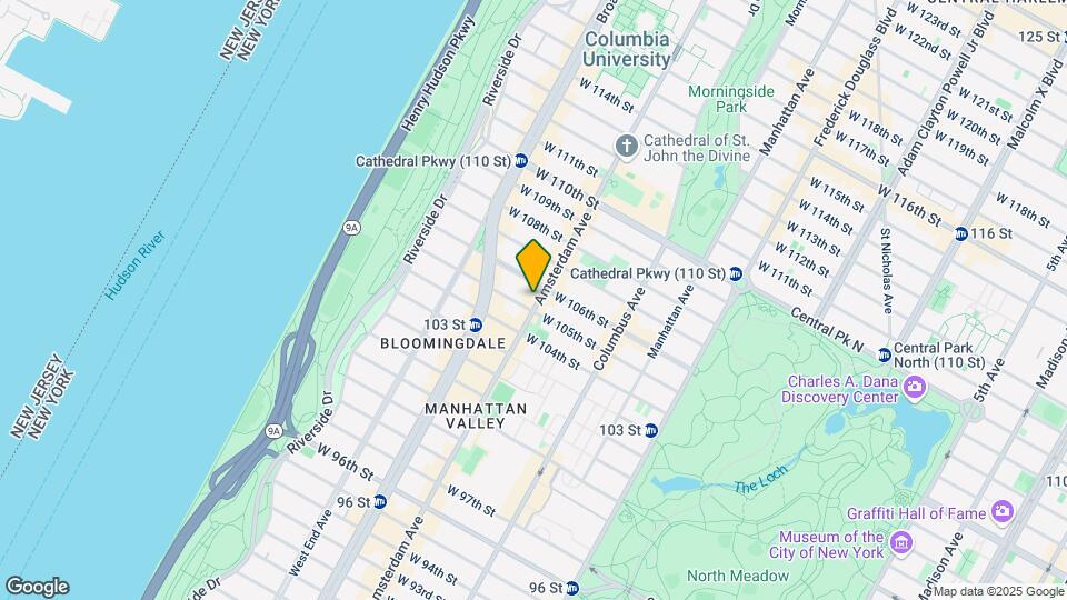 926 Amsterdam Ave Mapa y Detalles de la Ubicación