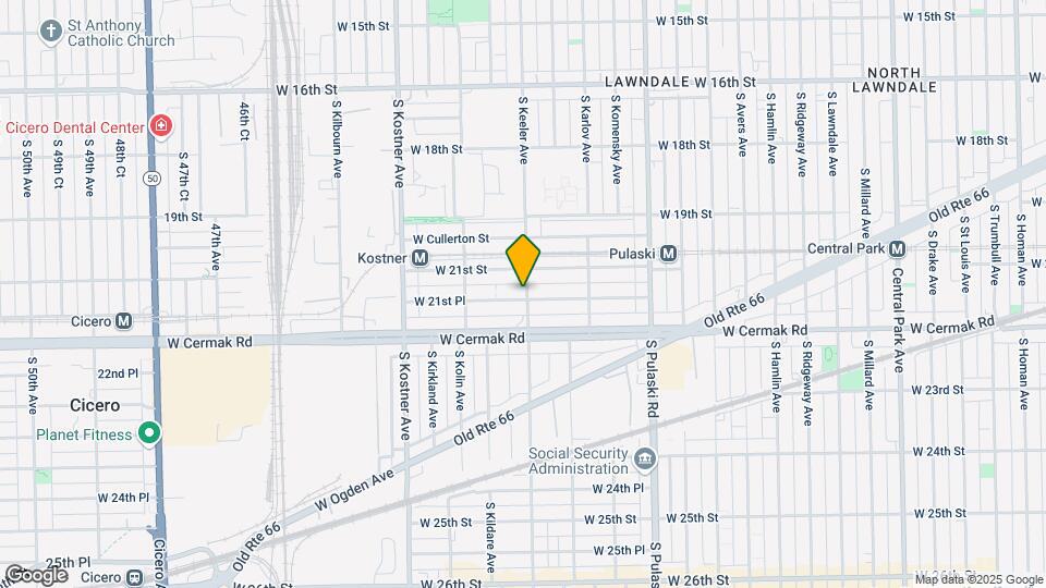 Lawndale Multi Unit Map and Location Details