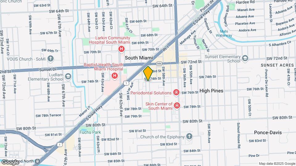 7420 SW 59th Ave Map and Location Details