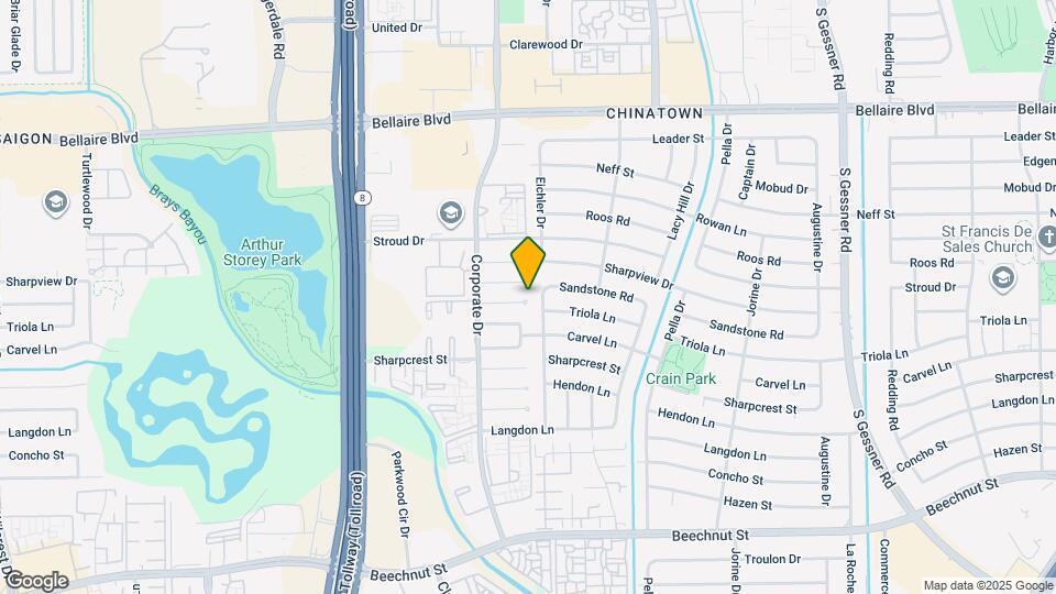 9502 Triola Ln Map and Location Details