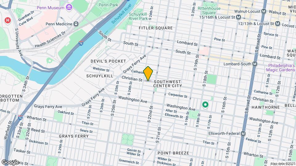 2230 Christian St, Unit 1 Mapa y Detalles de la Ubicación