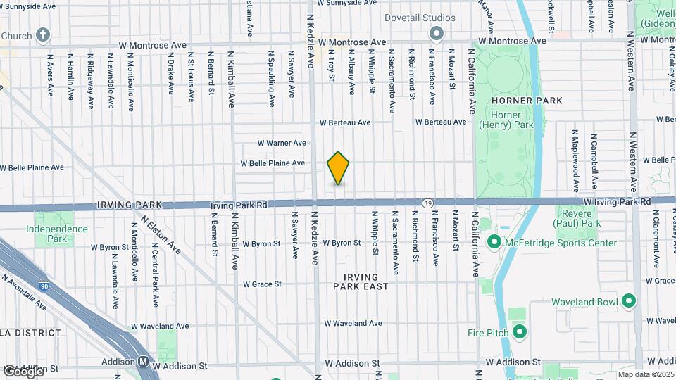 4015-4017 N Troy St Mapa y Detalles de la Ubicación