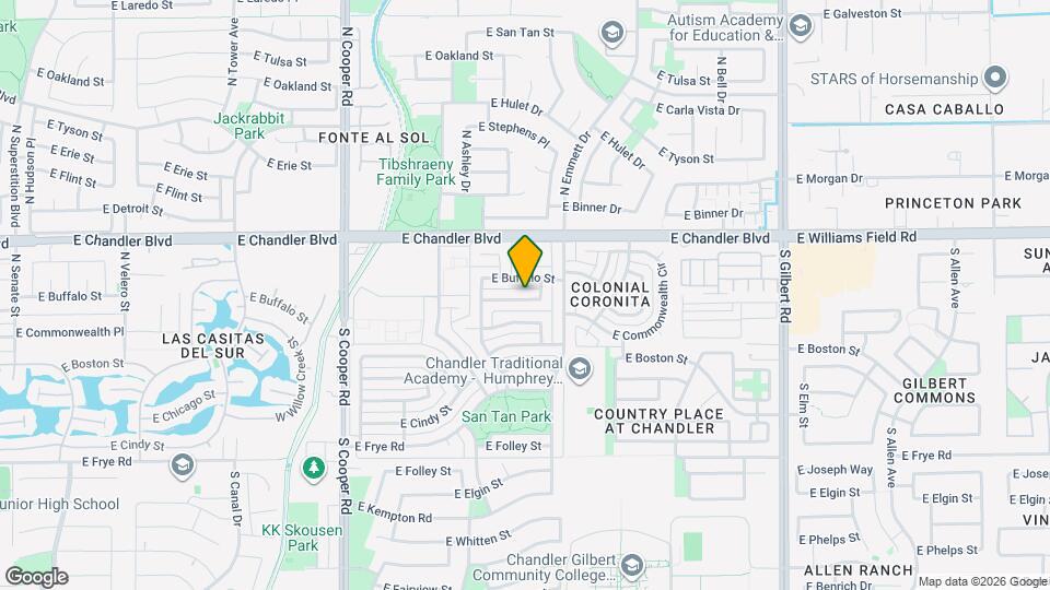 2312 E Commonwealth Ave Map and Location Details