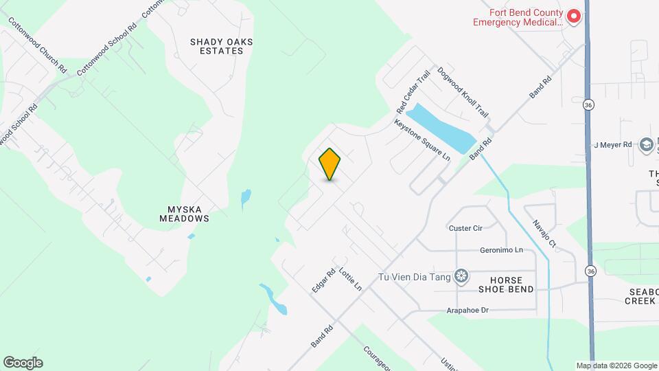 3010 Godric Hollow Ln. Mapa y Detalles de la Ubicación