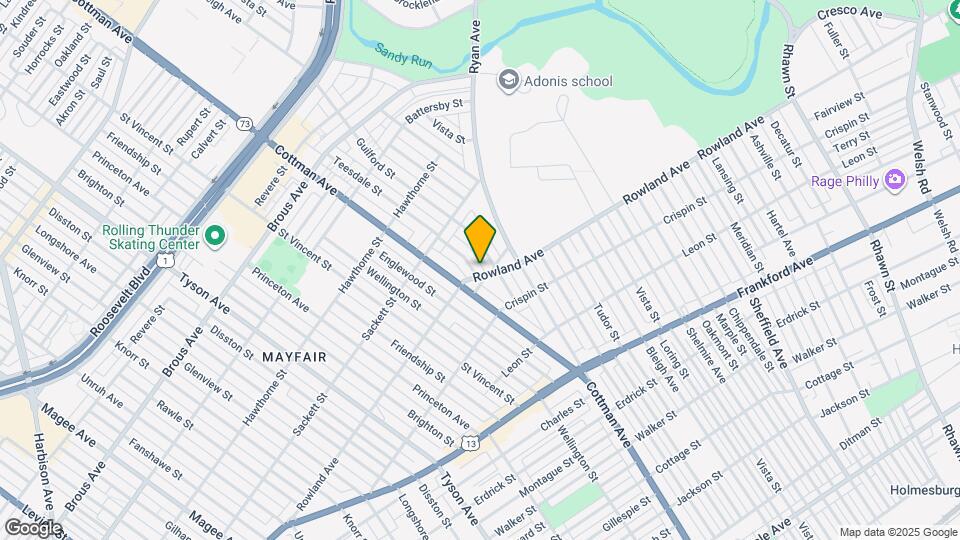 3273 Teesdale St Mapa y Detalles de la Ubicación