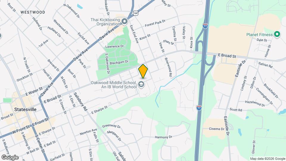 931 E Front St Map and Location Details