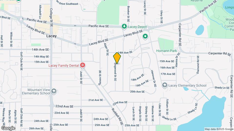 1420 Dogwood St SE Map and Location Details