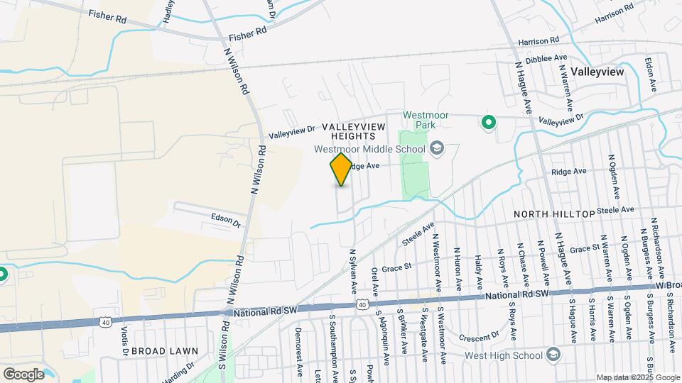 242 N Southampton Ave Map and Location Details