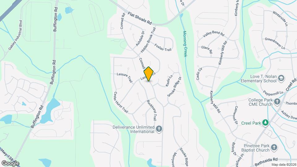 6445 Connell Rd Map and Location Details