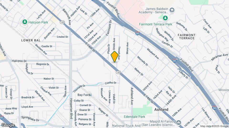 15776 E 14th St Map and Location Details