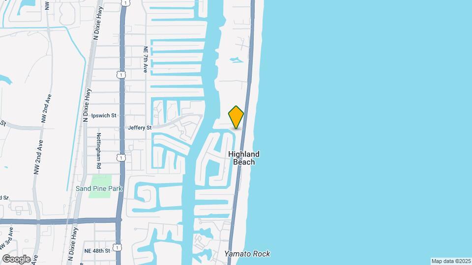 1124 Highland Beach Dr Mapa y Detalles de la Ubicación