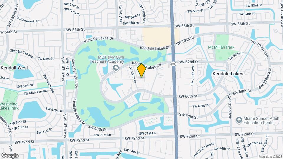 13853 SW 64th St Map and Location Details