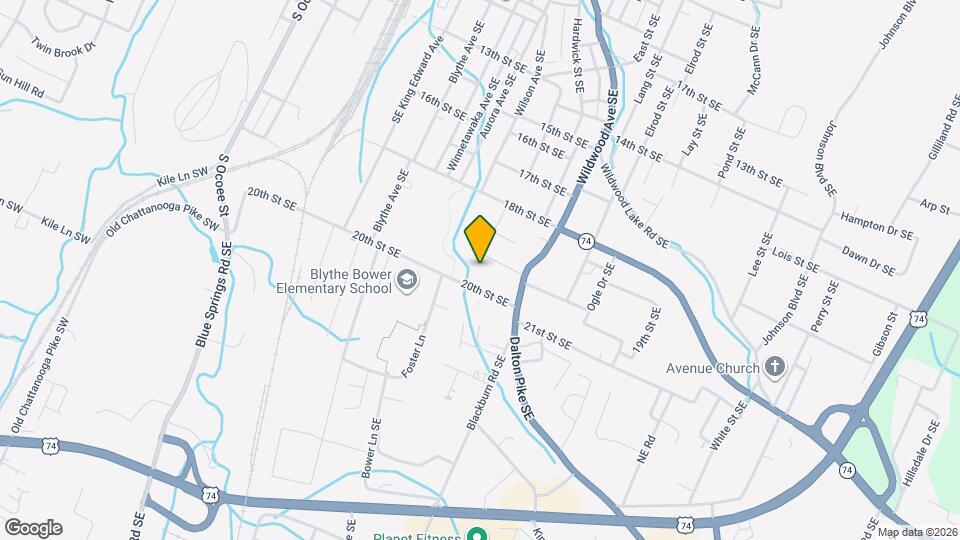 711 20th St SE Map and Location Details