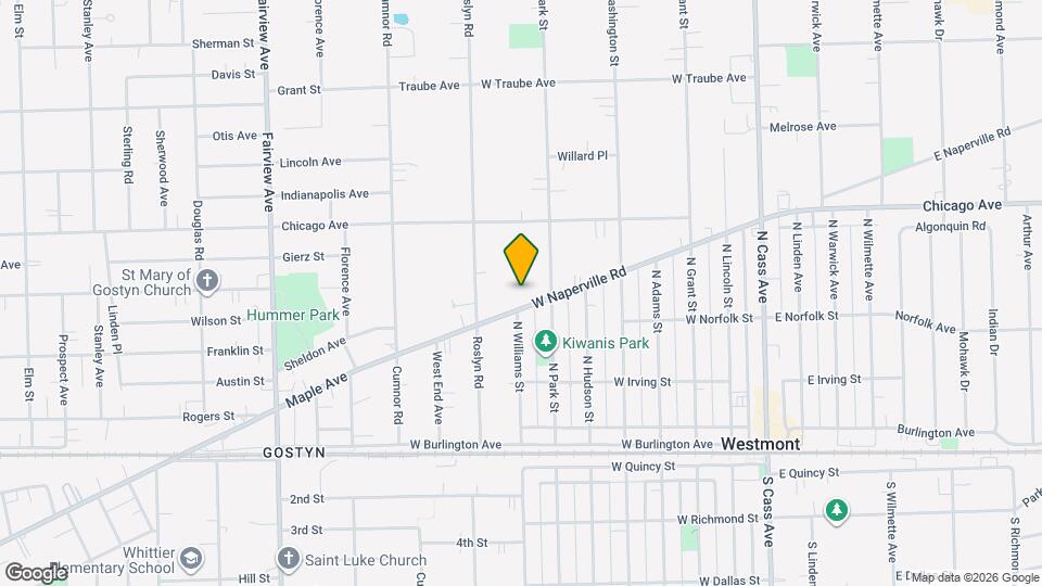 318 W Naperville Rd Map and Location Details