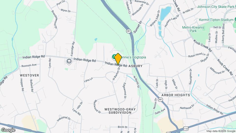 2001 Indian Ridge Rd Map and Location Details