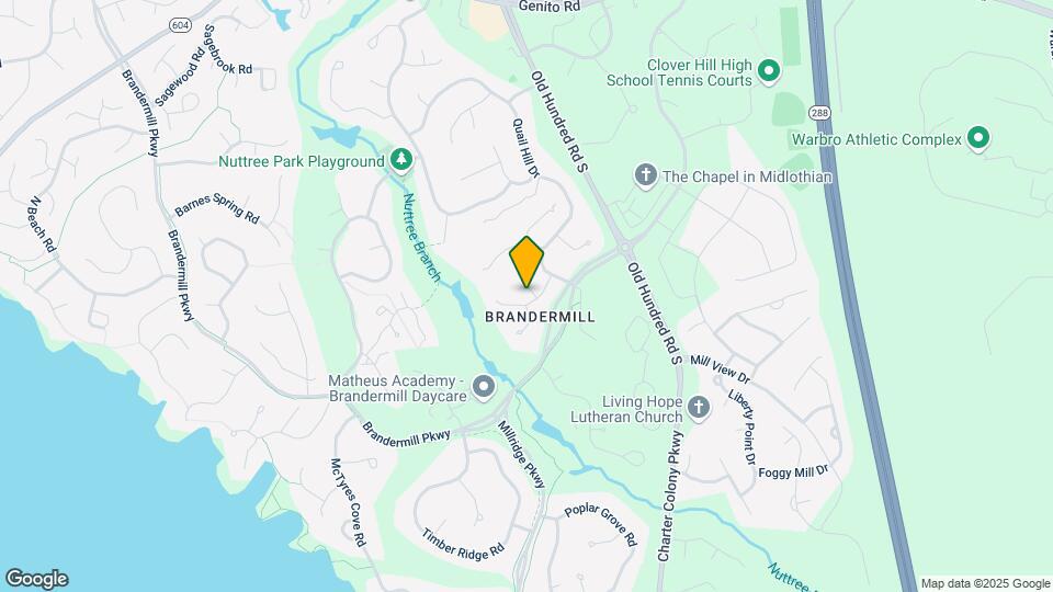 3506 Quail Meadows Ct Map and Location Details