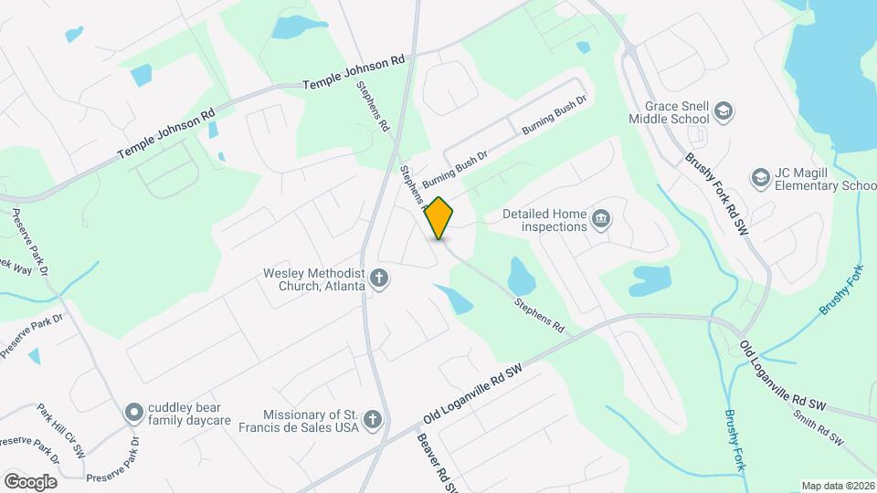 1645 Rose Pointe Dr Mapa y Detalles de la Ubicación