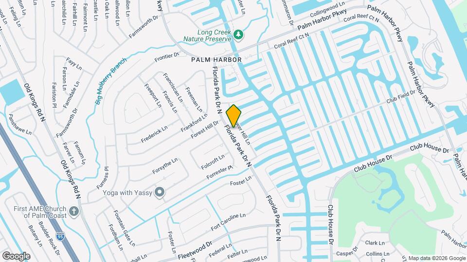 125 Florida Park Dr N Map and Location Details