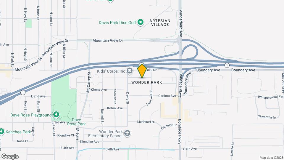 5201 Chena Ave Map and Location Details