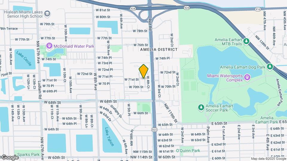 7088 W 4th Ln, Unit D9 Map and Location Details