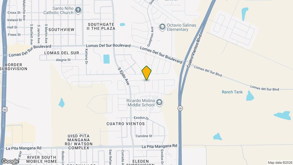 4305 Alina Dr Map and Location Details