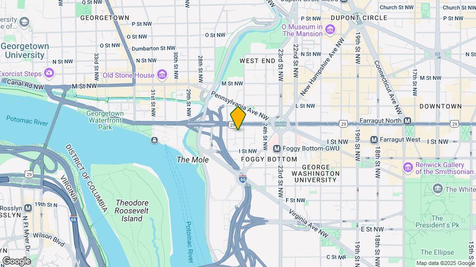 950 25th St NW Map and Location Details