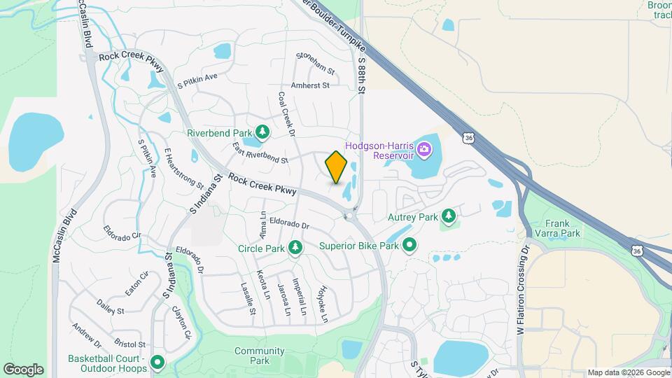 1642 S Riverbend Ln Map and Location Details