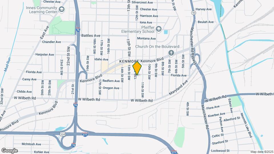 2265 12th St SW Map and Location Details