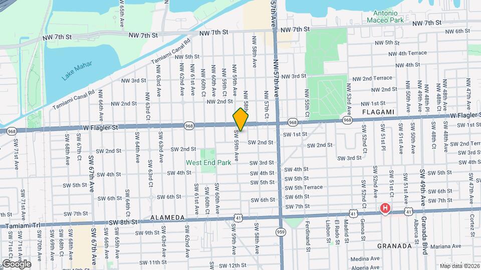 51 SW 59th Ave Map and Location Details