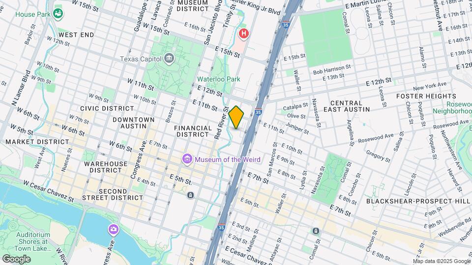 702 E 11th St Map and Location Details