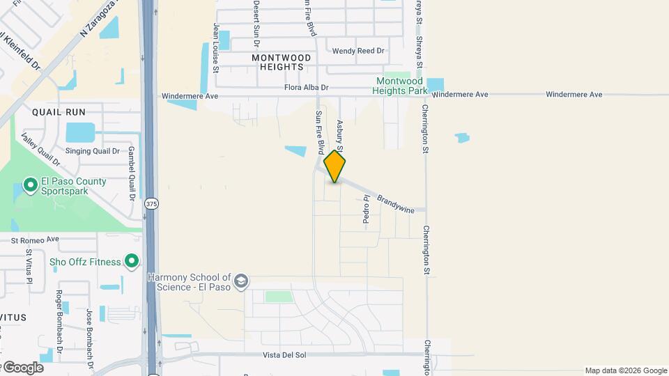 1807 Dana Gray St Map and Location Details